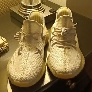 Yeezy Boost 350 V2 Adidas Cream White Triple White Sneakers 12